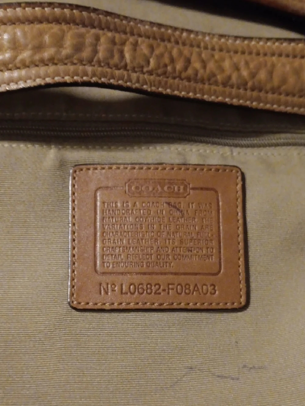 COACH Soho Hobo In Chestnut - Picture 9 of 10